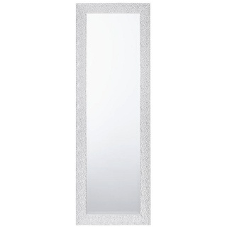 Carryhome Wandspiegel, Metall, Kunststoff, Glas, rechteckig, 50x150x2 cm, Facettenschliff, senkrecht und waagrecht montierbar, Ganzkörperspiegel, Spiegel, Wandspiegel
