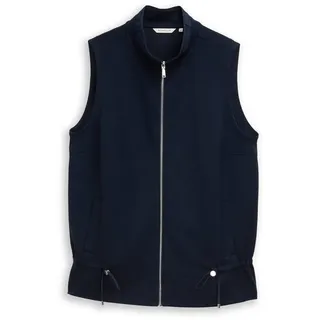 TOM TAILOR Strickweste blau 50