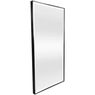 [en.casa] Wandspiegel Novoli 50 x 100 cm Schwarz