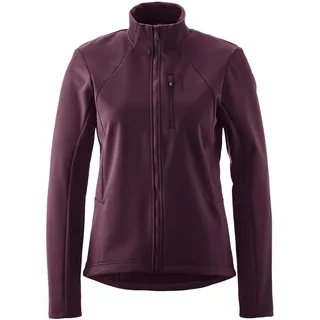 Gonso Adventure Softshell Damen Softshelljacke lila Größe XL Mountainbike | Gravel Wasserabweisend Wasserabweisend
