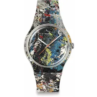 Swatch Unisexuhr 2601 SWATCH X GUGGENHEIM SUOZ366 - transparent