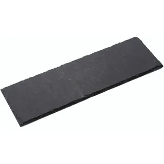 Novaliv Schieferplatte rechteckig I 20x15x0,5 cm I Schiefer Platte Schieferteller Servierteller Servierplatte Schiefer Teller Deko schmall
