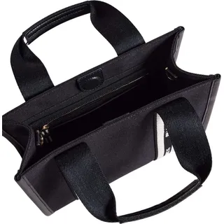 Ted Baker Georjea Branded Webbing Canvas Small Tote schwarz