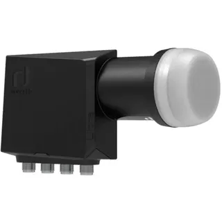 Inverto IDLT-QDL412-ULTRA-OPN Quad-LNB Teilnehmer-Anzahl: 4 Feedaufnahme: 40mm Schwarz
