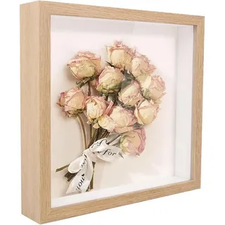 luxuskollektion Bilderrahmen 3D rosa 20x20 cm 3er Set