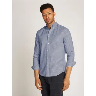 Tommy Hilfiger Heritage Oxford Gingham Rf Langarmhemd Desert Sky / Check L