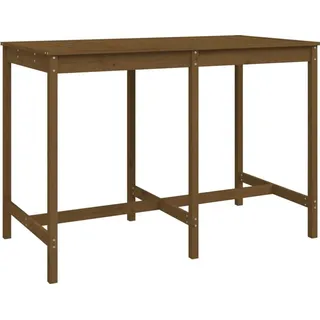 vidaXL Gartenbar-Set 7-tlg. Honigbraun