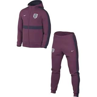 Nike Herren Trainingsanzug England Sportswear Ce Trk Suit Hd Wvn, Rosewood/Purple Ink/White, FJ7296-653, XS
