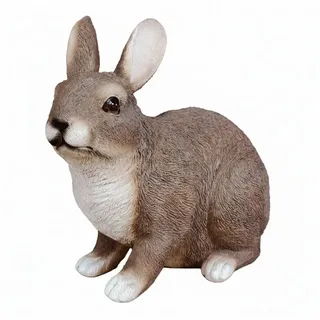 colourliving Osterhase Realistische Hasenfigur für Garten & Wohnbereich – Osterdeko (1 St), 2 verschiedene Hasenfiguren zur Auswahl braun 21 cm x 34 cm x 41 cm