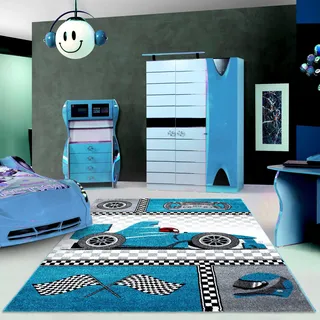 Ayyildiz Kids 460 Kinderteppich 200 x 290 cm Blau