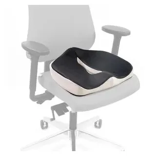 hJh-OFFICE Sitzkissen MEDISIT VII, 780023, orthopädisches Kissen für Stuhl, schwarz