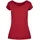 Ladies Wide Neck Tee Burgundy 5XL