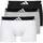 Boxershorts Schwarz Weiß Grau M