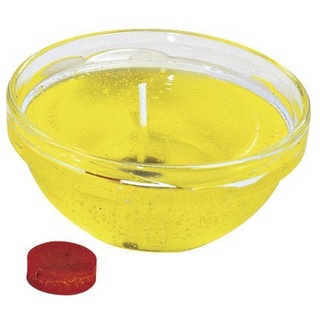 Rayher 3102820 Färbtabletten für Wachs und Kerzen-Gel, gelb, 2 cm ø, Btl. 3 Stück, Kerzenwachs färben