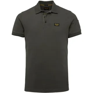 PME Legend Poloshirt, mit Logostickerei PME LEGEND grau
