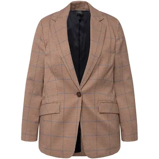 Ulla Popken Blazer Kariert Rosa 44