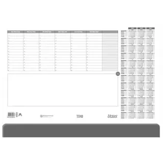 Schreibunterlage Kalender Timo, 52,5x37,5cm, 50 Blatt
