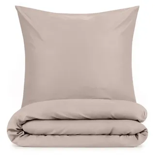 Blumtal Mikrofaser Taupe 200 x 220 cm + 2 x 40 x 80 cm
