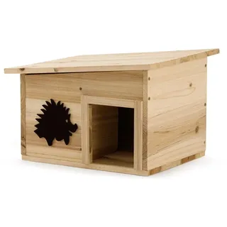 Moorland Igelhaus Winterfest Überwinterungs Holz 32×26 cm