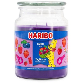 HARIBO Duftkerze Duftkerze Haribo Berry Mix - 510g (Einzelartikel) lila
