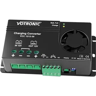 Votronic VCC 1212-30 Ladewandler 6,7 cm Schwarz