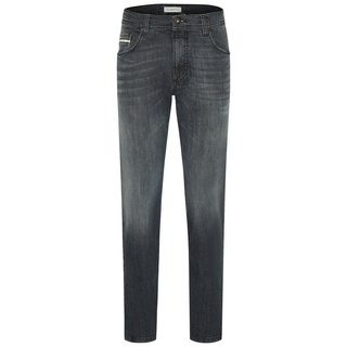 bugatti 5-Pocket-Jeans Gürtelschlaufenbund mit Zip-fly grau 33