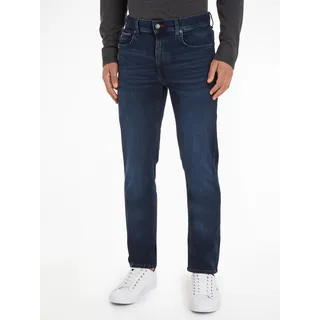 Slim-fit-Jeans TOMMY HILFIGER "Bleecker" Gr. 36, Länge 36, blau (iowa blue black) Herren Jeans Slim Fit mit Baumwoll-Denim Stretch, extra bequem
