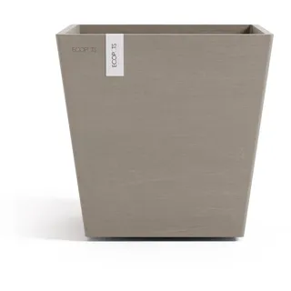 Ecopots Rotterdam 25,2 x 24,5 cm Braungrau