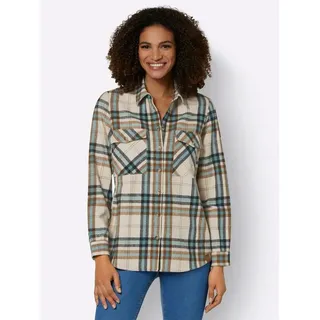 Witt Weiden Flanellbluse grün 36