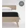 Single-Jersey 90 x 190 - 100 x 200 cm schwarz