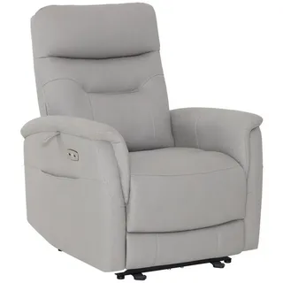M MCombo Relaxsessel 7077 PP-Baumwolle 160 x 100 x 90 cm Grau elektrisch