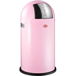 Wesco 175 831 Pushboy Abfallsammler 50 Liter Pink, 40 x 76.5 x 40 cm