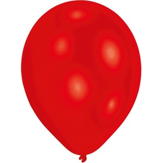 Magni 9904912 - Latexballons Standard, rot, 25 Stück, 27,5 cm / 11, Luftballon