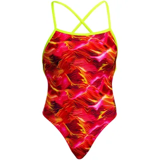 Funkita Badeanzug Damen Saucy Sonar Rot 40