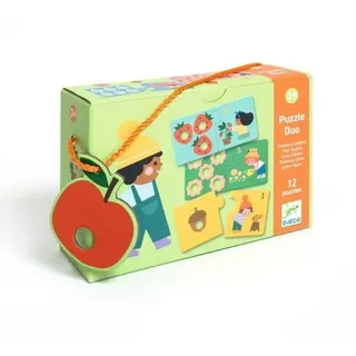 Djeco Lernspiel: Puzzle duo: Erste Zahlen