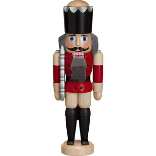 Seiffener Volkskunst eG Nussknacker König 29 cm rot