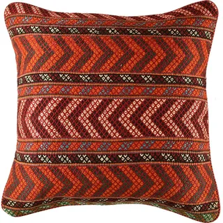 KUHFELL online & NOMAD Bodenkissen Sitzkissen Sitzpouf feinster persischer Kelim Kissen 60 x 60 cm