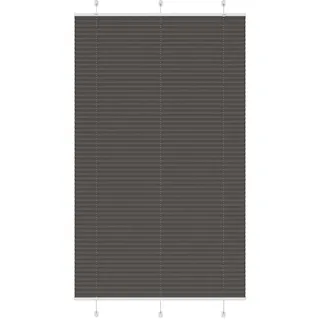 vidaXL Plissee 120 x 200 cm schwarz