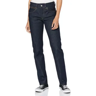 Herrlicher Damen Marlies Red Flared Jeans, per Pack Blau (raw 026), Keine Angabe/L32 (Herstellergröße: 32) - Keine Angabe/L32 (Herstellergröße: 32)