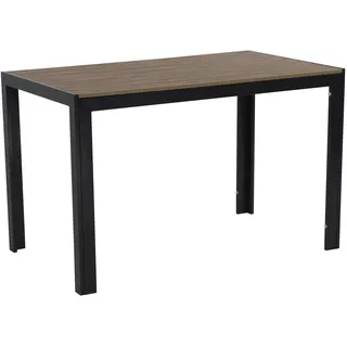 Gardissimo Alma Gartentisch 120 x 70 x 75 cm Anthrazit/Grau