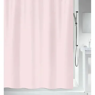 MSV Duschvorhang 180 x 200 cm Rosa