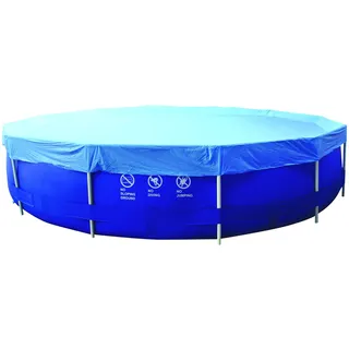 Jilong Pool-Abdeckung rund Abdeckplane für runde Frame Pool Gr. Ø 360 - 366 cm Stahlrohr Schwimmbecken Stahlrahmen Rundpool Schwimmbad Cover