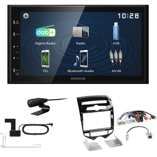 Kenwood 2DIN DAB+ Autoradio für Hyundai IX20 automatische Klima