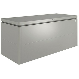 Biohort Gartenbox LoungeBox 200  (L x B x H: 200 x 84 x 88 cm, Quarzgrau Metallic, Stahl)