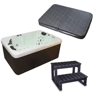 Tronitechnik LEVANZO 190 x 135 x 77 cm inkl. Thermoabdeckung und Treppe