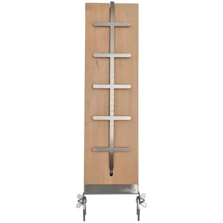 Grillfürst Räucherbrett Grillfürst Flammlachsbrett Buche 14 x 50 cm Klemm-Variante