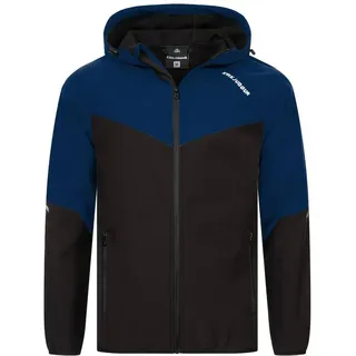 kirkjubøur Kirkjubøur® Njordr Herren SOFTSHELLjacke 10.000 mm Wassersäule navy/schwarz-XS