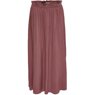 Only Faltenrock Damen Rot 38