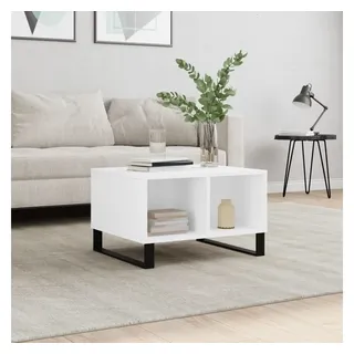 vidaXL Couchtisch Weiß Holzwerkstoff 60 x 50 x 36,5 cm