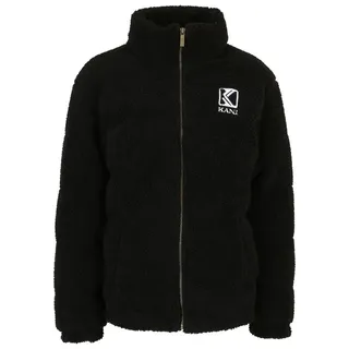 Karl Kani Winterjacke Karl Kani Herren KM213-070-2 RETRO TEDDY PUFFER JACKET BLACK (1-St) schwarz XL (56/58)